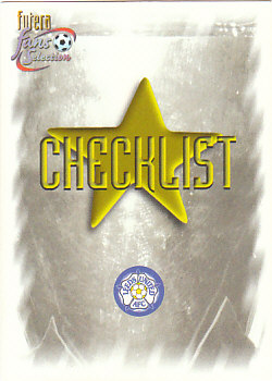 Checklist Leeds United 1999 Futera Fans' Selection #99